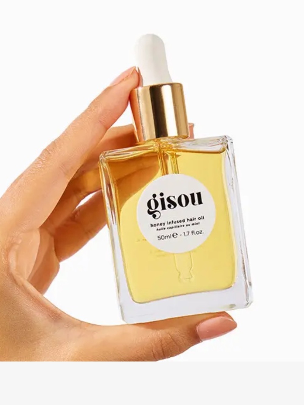 GISOU Honey Infused Hair Oil Full Size (50 ml) - Picture 2 of 2